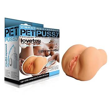 Cyberskin Pet Pussy Titreimli Realistik Vajina