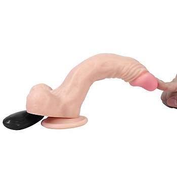 10 Fonksiyonlu Titresimli Realistik Penis 21 Cm