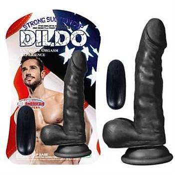 10 Fonksiyonlu Titreimli Zenci Realistik Penis 17 Cm