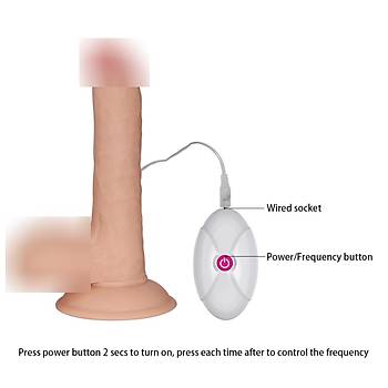Lovetoy UR3 Yeni Nesil Güçlü 10 Farklı Titreşimli 19 Cm Realistik Vibratör Penis