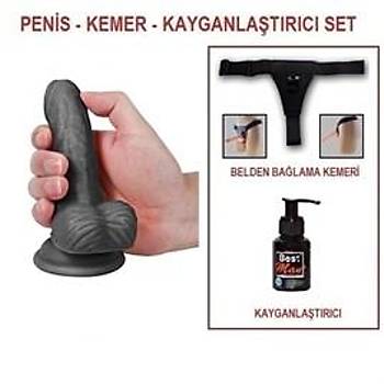 Belden Balamal Zenci Realistik Penis 13CM