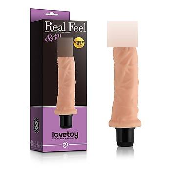 Lovetoy Reel Feel 10 Fonksiyonlu Realistik Penis Vibratr Dildo 21,5cm