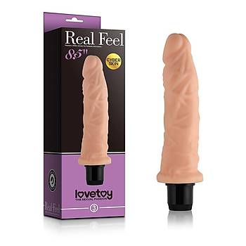 Lovetoy Reel Feel 10 Fonksiyonlu Realistik Penis Vibratr Dildo 21,5cm
