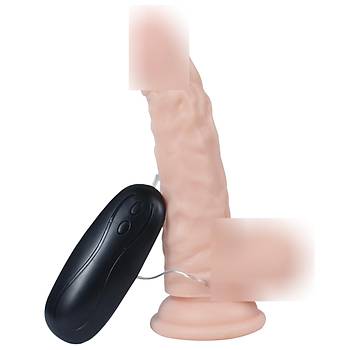 Lovetoy Titreimli 17 cm Soft Realistik Penis Dildo