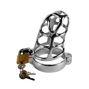 Lovetoy Metal Chastity Cage Penis Kafesi Erkek Bekaret Kilidi