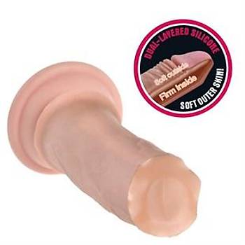 Yeni Nesil Gerek Ultra Yumuak 18 Cm Dildo