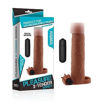 Lovetoy X-tender Realistik Titreimli Uzatmal Penis Klf