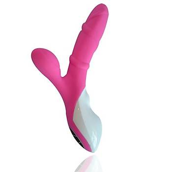 G-Spot ve Klitoris Ayn Anda Tetikleme Titresimli Vibrator