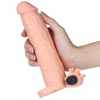 Lovetoy X-Tender Realistik Titreimli Uzatmal Penis Klf