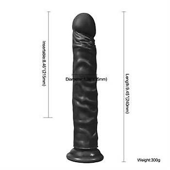 Sexy Zenci Dildo Et Dokusu Sper Realistik 24 Cm