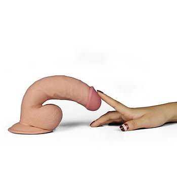 Lovetoy UR3 Yeni Nesil Gl 10 Farkl Titreimli 21.5 CM Realistik Penis