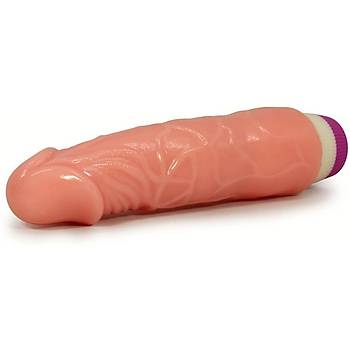 Barbaro Gereki Vibratr Titreimli 19.5 Cm Dildo