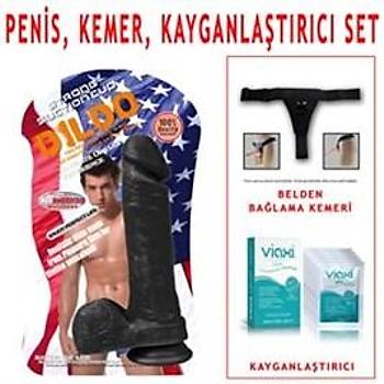 XS Wolf King Realistik 22cm Belden Balamal Zenci Penis