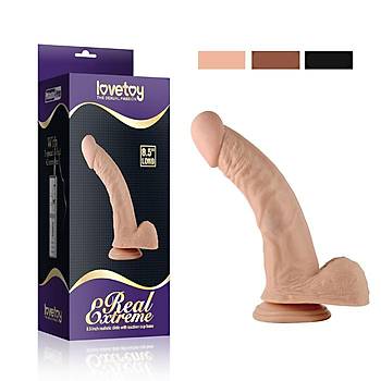 Lovetoy Real Extreme Serisi 22.5 Cm Titresimli Penis