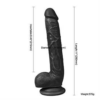 Optimus Uzun Kaln Penis Zenci Et Dokusu Sper Realistik 28 CM