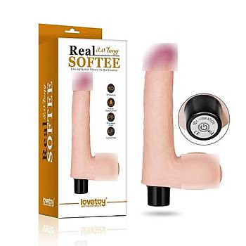 Love Clone 10 Fonksiyonlu Titreşim Ultra Yumuşak Titreşimli Realistik Penis Vibratör 21 Cm