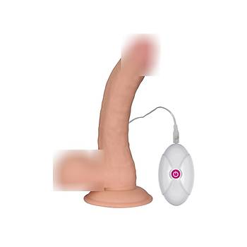 Lovetoy UR3 Yeni Nesil Gl 10 Farkl Titreimli 22.5 CM Realistik Dildo