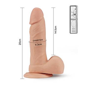 Lovetoy Real Extreme Serisi Penis 20 Cm