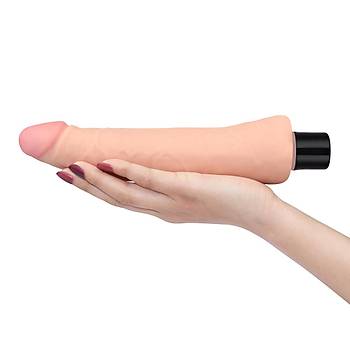 Love Clone 10 Fonksiyonlu Ultra Yumuak Titreimli Realistik Penis Vibratr 23 Cm