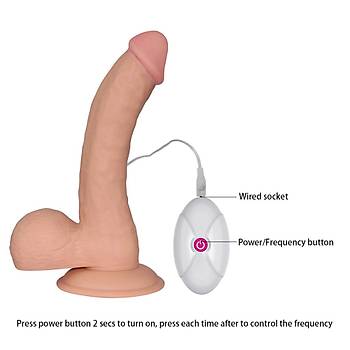 Belden Balamal UR3 Yeni Nesil Gl 10 Farkl Titreimli Realistik Penis 22.5CM