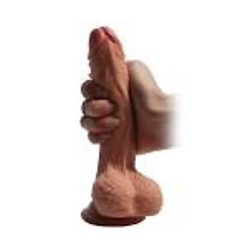 Shequ Crowley's Penis ift Katmanl Realistik Dildo 18 Cm