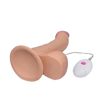 Lovetoy UR3 Yeni Nesil Gl 10 Farkl Titreimli 22.5 CM Realistik Dildo Vibratr Penis