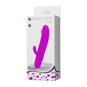 Pretty Love G-Spot ve Klitoris Tetikleme Ozelligine Sahip Titresimli Vibrator