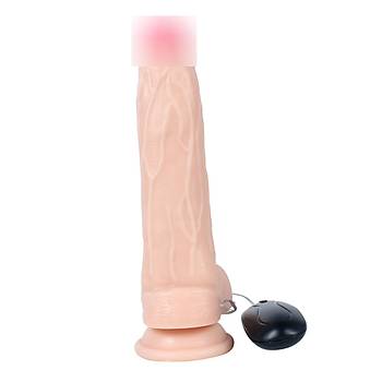 10 Fonksiyonlu Titresimli Realistik Penis 20.5 Cm