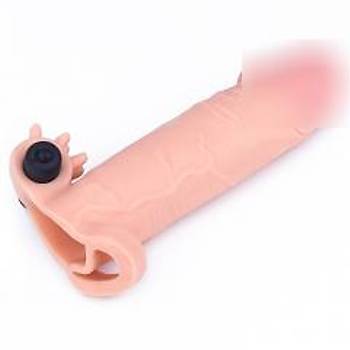 Lovetoy X-Tender Realistik Titreimli Uzatmal Penis Klf
