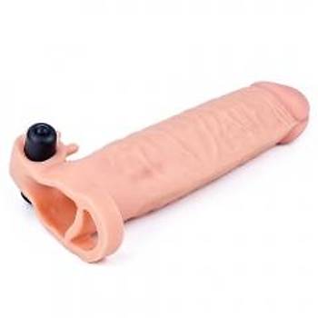 Lovetoy X-Tender Realistik Titreimli Uzatmal Penis Klf