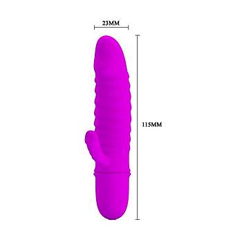 Pretty Love G-Spot ve Klitoris Tetikleme Ozelligine Sahip Titresimli Vibrator
