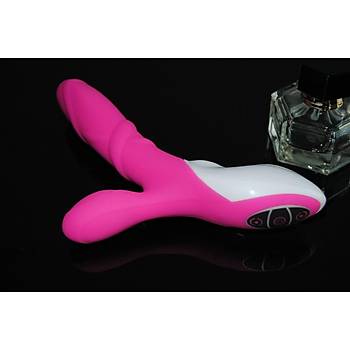 G-Spot ve Klitoris Aynı Anda Tetikleme Titresimli Vibrator