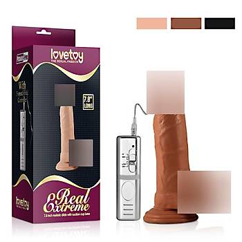 Lovetoy Real Extreme Serisi Penis 20 Cm