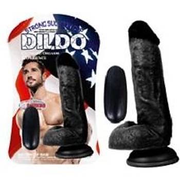 Belden baglamali 10 Fonksiyonlu Titreimli Zenci Penis Realistic 17.5Cm