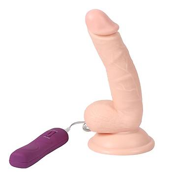 Dildo Series 15Cm 10 Farkl Titreim Ultra Yumuak Realistik Penis