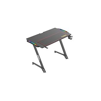 TWISTED MINDS Z DESIGN TM-Z-1060-RGB KARBON FBER E-SPOR OYUNCU MASASI