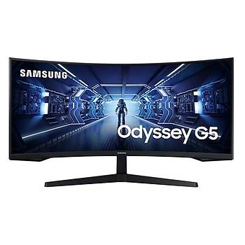 Samsung Odyssey G5 LC34G55TWWMXUF 34 inch 1ms 165 Hz 2K WQHD Freesync Curved Oyuncu Monitörü