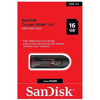 SanDisk 16 GB Cruzer Glide SDCZ600-016G-G35 USB Bellek