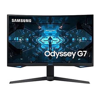 Samsung Odyssey G7 LC27G75TQSMXUF 27 inch 1ms 240 Hz WQHD G-Sync Pivot Curved Oyuncu Monitörü