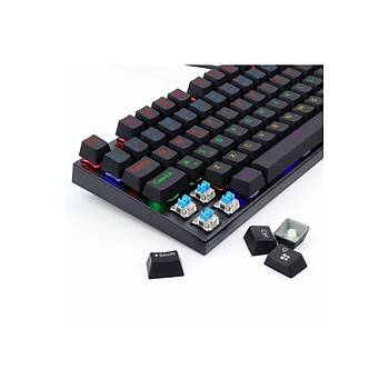 REDRAGON K565R-1 RUDRA AYDINLATMALI MEKANK GAMNG KLAVYE