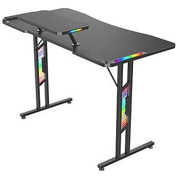 TWISTED MINDS T AYAK TM-GD27-T-RGB DOUBLE TOP KARBON FBER E-SPOR OYUNCU MASASI