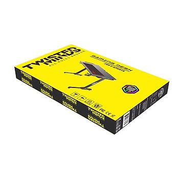 TWISTED MINDS T DESIGN TM-T-1060-RGB KARBON FBER E-SPOR OYUNCU MASASI