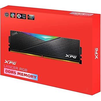 XPG Lancer 32GB RGB (2X16) DDR5 5200Mhz CL38 AX5U5200C3816G-DCLARBK Dual Kit Ram