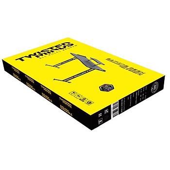 TWISTED MINDS T AYAK TM-GD27-T-RGB DOUBLE TOP KARBON FBER E-SPOR OYUNCU MASASI