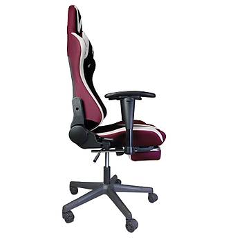 TWISTED MINDS TM8250-WM COMFORT E-SPOR OYUNCU KOLTUU - BORDO / BEYAZ