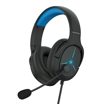 Machenike GX10 Siyah E-SPOR Profesyonel HI-FI LED Kablolu Gaming Kulaklk