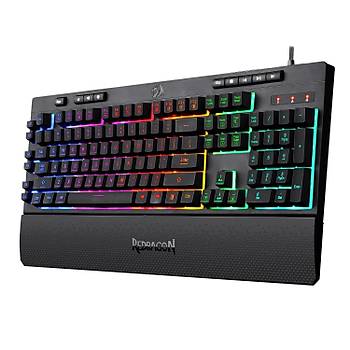 Redragon K512 Shiva RGB TR Q Membrane Mekanik Hisli Kablolu Gaming Klavye