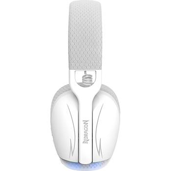REDRAGON H878 SKULD PRO TRI-MODE KABLOSUZ 7.1 SURROUND AYDINLATMALI GAMING KULAKLIK BEYAZ-GRI