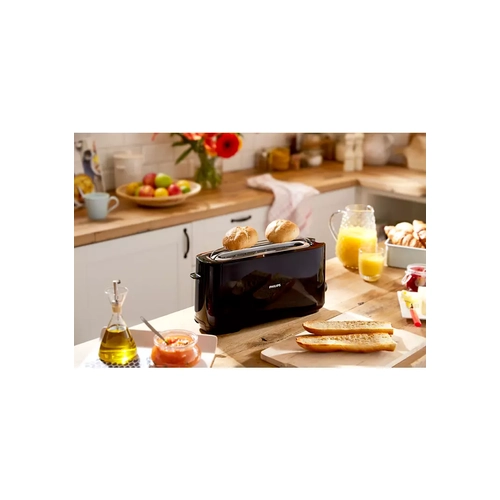 Philips Daily Collection HD2590/90 Ekmek Kzartma Makinesi Siyah