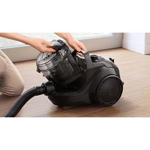 Bosch BGC21X300 Siyah Elektrikli Sprge